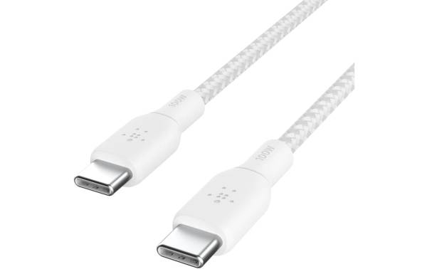 Belkin USB-Kabel Boost Charge USB C – USB C 2 m Weiss