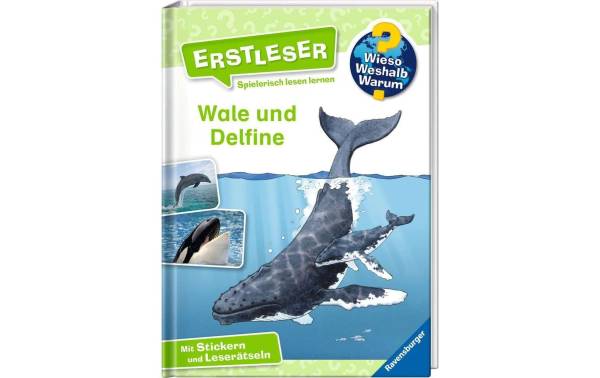 Ravensburger Kinder-Sachbuch WWW Erstleser: Wale und Delfine (Band 3)