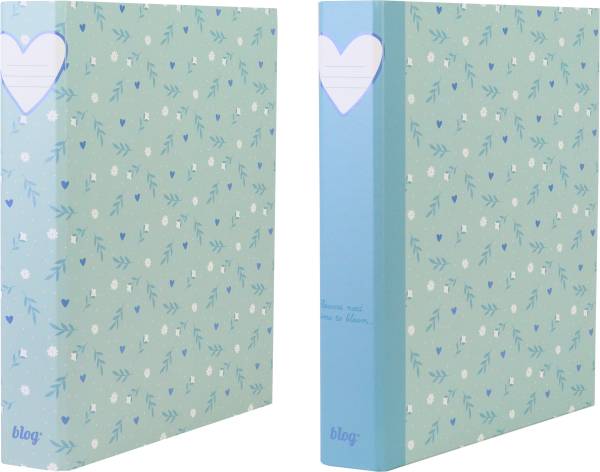 ANCOR Ringbuch A4 117738 B'LOG SWEET BLUE, 4 Ringe