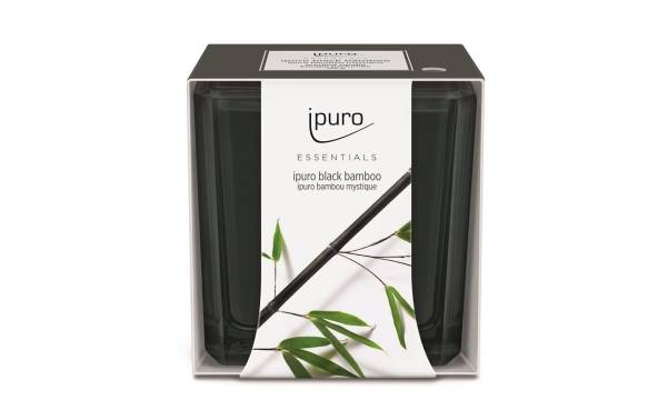 Duftkerze Essentials black bamboo 125g IPURO 51.1208