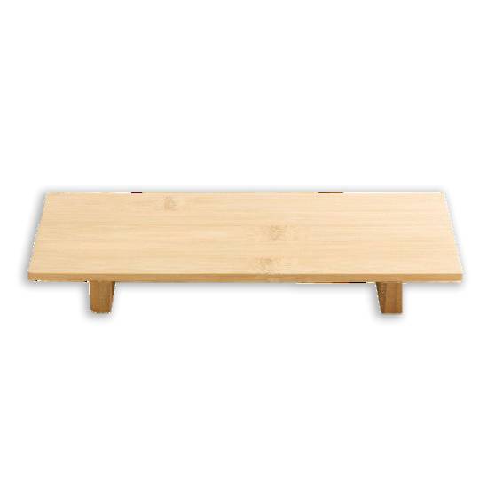 Tablett aus Holz "Bambus" für Gäste-