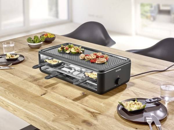 SEVERIN Raclette-Grill RG 2365, mit Grillplatte
