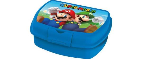 Amscan Lunchbox Super Mario Blau