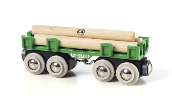 BRIO Eisenbahn Langholzwagen