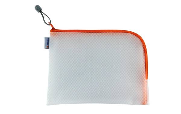 HERMA Reißverschlusstasche "Mesh Bags", DIN A5, orange