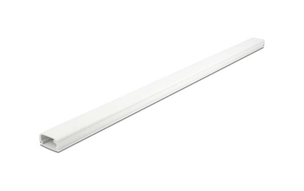 Delock Kabelkanal selbstklebend 1 m x 26 mm Weiss