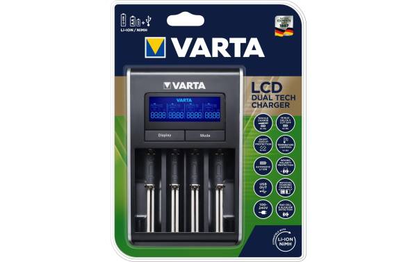 Varta Ladegerät LCD Dual Tech Charger