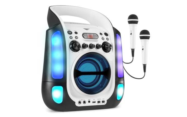 Fenton Lautsprecher Karaoke Maschine SBS30W Weiss