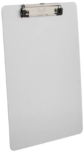 Läufer Klemmbrett, aus Aluminium, DIN A4, flache Klemme