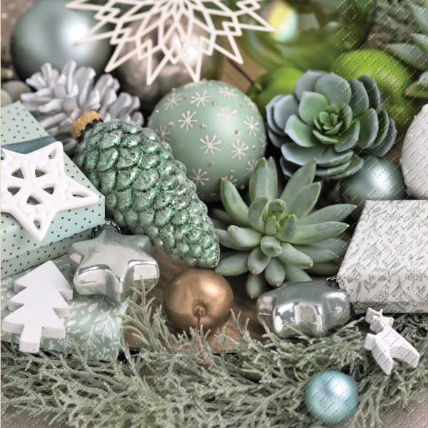 STEWO Servietten Torello 33x33cm 2572562246 hellgrün, FSC Mix 20 Stk.