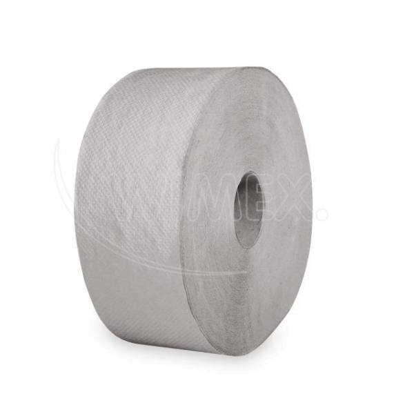 Toilettenpapier 1-lagig geprägt natur JUMBO 24cm 210m – 6 Stück
