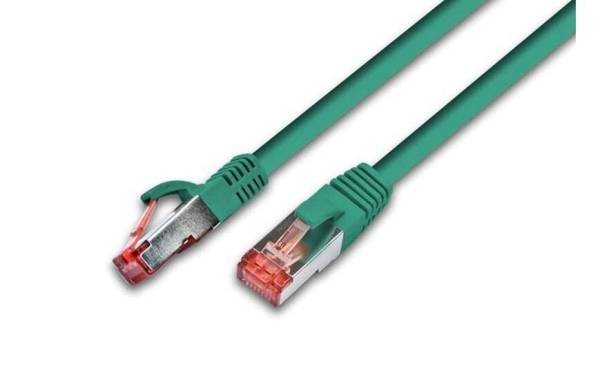 Wirewin Patchkabel Cat 6, S/FTP, 7 m, Grün