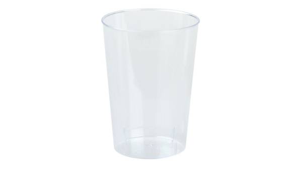 Weisswein Glas transparent aus PS 100 ml Einweg – 50 Stück