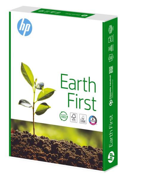 Kopierpapier Earth First A4 80g, weiss 500 Blatt HP 594134