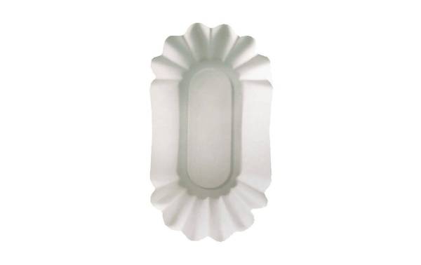 PAPSTAR Pommes-Schale "pure", Maße: 90 x 160 x 30 mm, weiß
