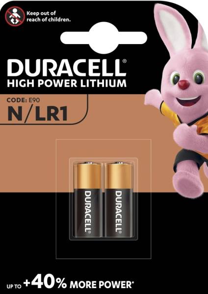 Batterie Security N, LR1, 1.5V 2 Stück DURACELL MN9100