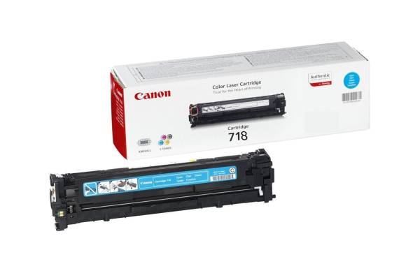 Canon Toner 718 / 2661B002 Cyan