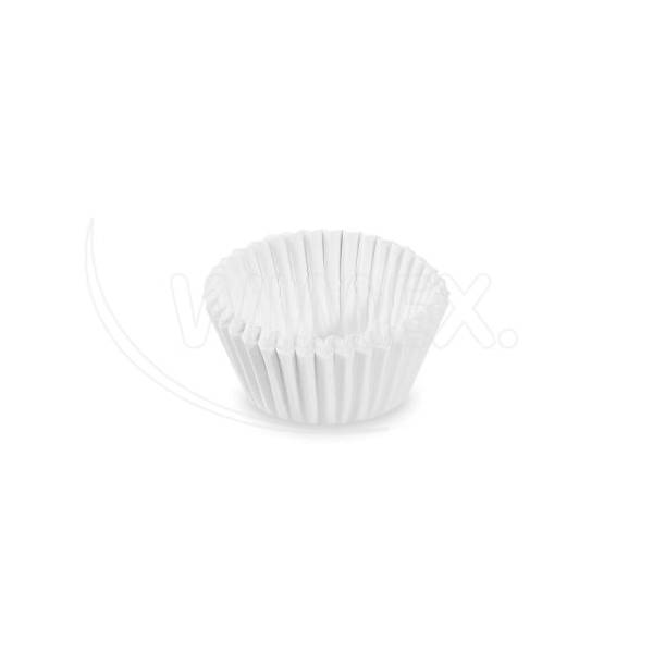 Pralinenkapsel (PAP) weiß 24 x 18 mm – 1000 Stück