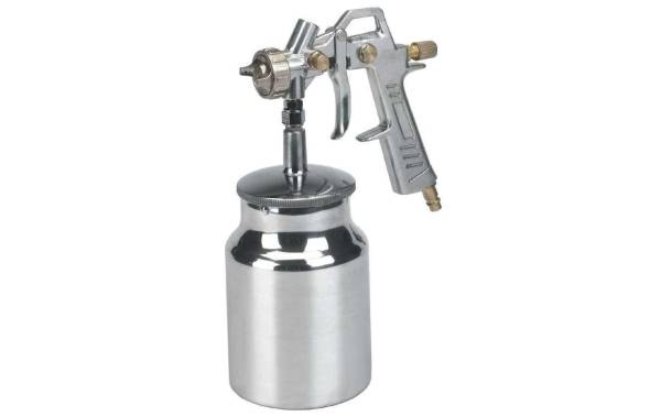 Einhell Druckluft-Farbspritzpistole mit Saugbecher