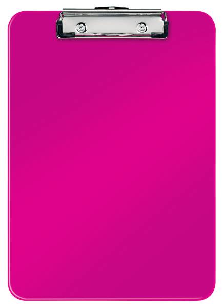 Klemmbrett WOW PS A4 pink 80 Blatt LEITZ 39710023