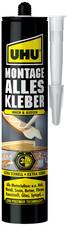 UHU Montage Alleskleber, lösemittelfrei, 165 g Tube, weiß