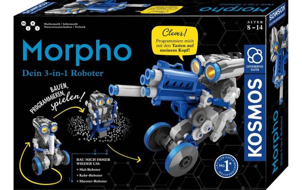 Kosmos Experimentierkasten Morpho der 3-in-1 Roboter