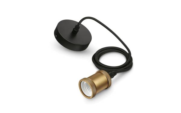 Philips Pendelleuchte Vintage E27, Gold