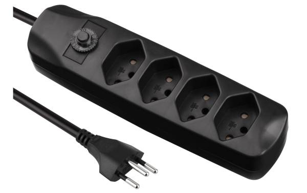 FURBER.power Steckdosenleiste mit Überlastschutz 4x T13