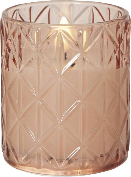 LED Kerze Flamme Romb