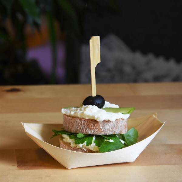Fingerfood-Spieß aus Bambus (FSC 100%) 9cm – 250 Stück