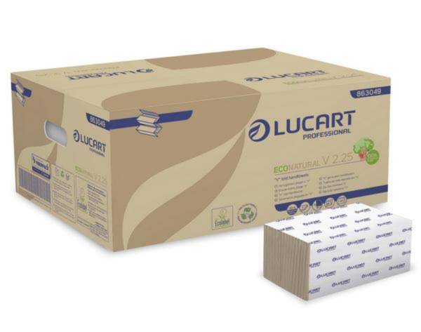 Lucart EcoNatural V 2.25 Handtuch 3800 Blatt