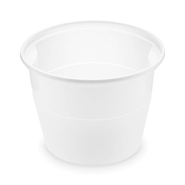 Schale (PP) weiß 127mm 750ml – 50 Stück
