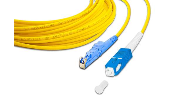 Lightwin LWL-Patchkabel LSH-SC, Singlemode, Simplex, 2m
