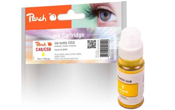 Peach Tinte Canon GI-40/50 Yellow