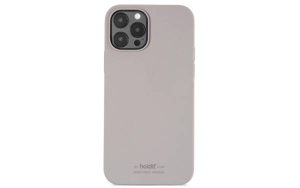 Holdit Back Cover Silicone iPhone 12 Pro Max Taupe