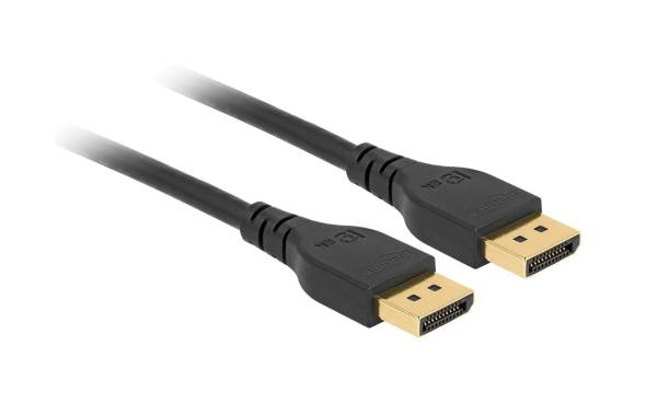 Delock Kabel DisplayPort, 8K/60Hz ohne Einrastfunktion, 1m