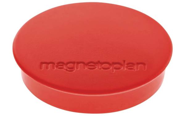 Magnet Discofix Standard 30mm rot, ca. 0.7 kg 10 Stück MAGNETOP. 1664206