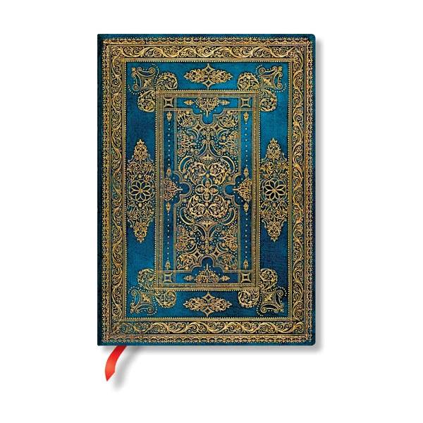 PAPERBLANKS Notizbuch Blue Luxe Midi PB9592-7 blanco, blau 144 Seiten