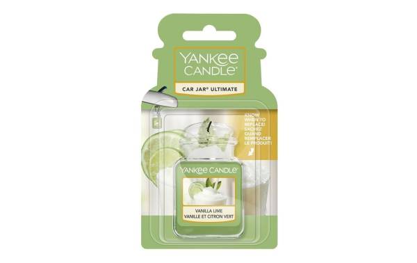 Yankee Candle Auto-Lufterfrischer Car Jar Ultimate Vanilla Lime