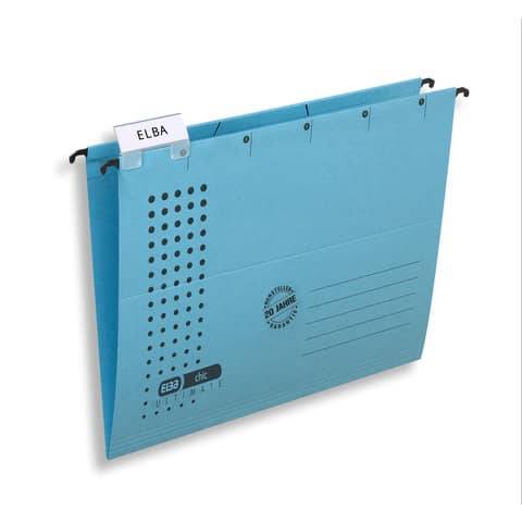 ELBA Hängemappe chic ULTIMATE, DIN A4, blau