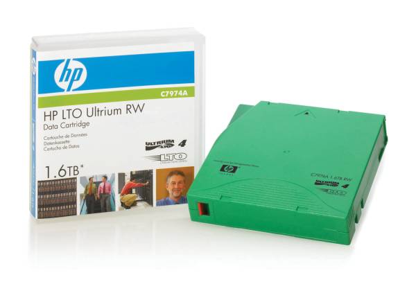 LTO Ultrium 4 800/1600GB Data Tape HP C7974A