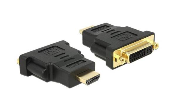Delock Adapter HDMI – DVI-I, 4K/30Hz