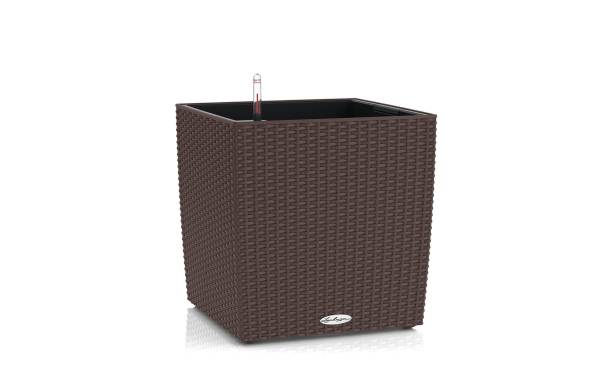 Lechuza Blumentopf Cube Cottage 30 Braun