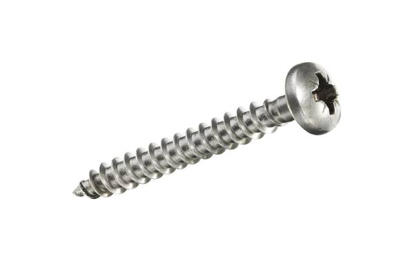 Krafter Spanplattenschrauben Pan Head 5 x 20 mm Edelstahl, 8 Stück