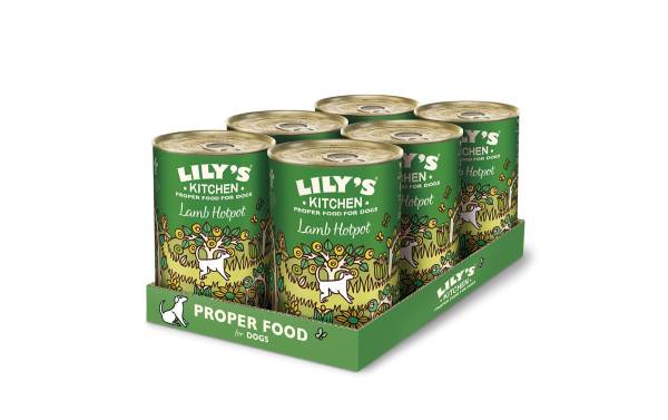 Lily's Kitchen Nassfutter Lammragout, 6 x 400 g
