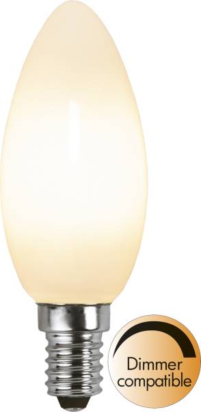 LED Leuchtmittel E14 C35 Opaque Filament RA90