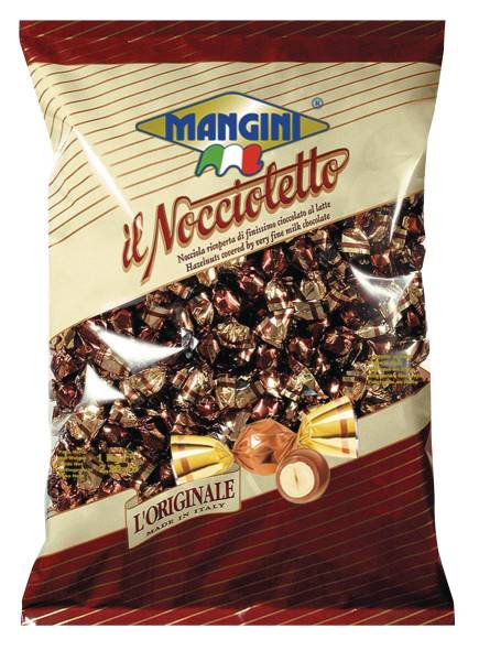 Haselnüsse Milchschokolade Noccioletto 1kg MANGINI 345331