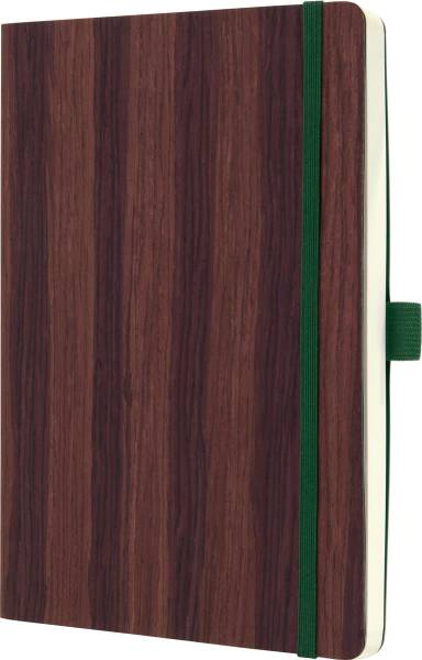 CONCEPTUM Notizbuch A5 CO674 dark wood, dots 194 Seiten