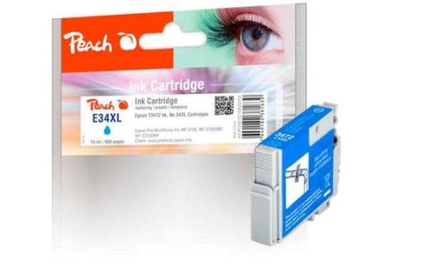 Peach Tinte Epson No. 34XL (T3472) Cyan