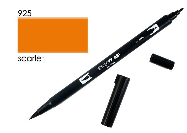 Dual Brush Pen 925 scharlachrot TOMBOW ABT